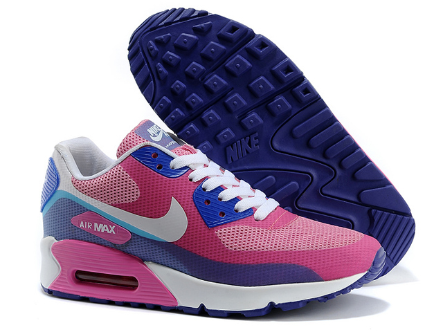Nike Air Max Shoes Womens Pink/White/Blue Online